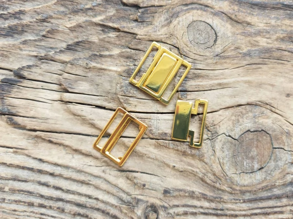 Застібка для купальника арт. MX F-1588/Gold/20mm